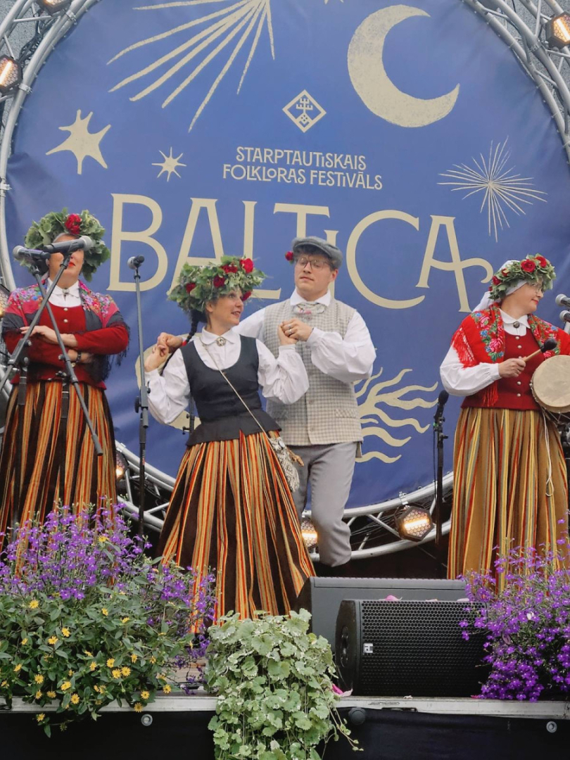 Talsu novada kolektīvi tiekas starptautiskajā folkloras festivālā „Baltica”