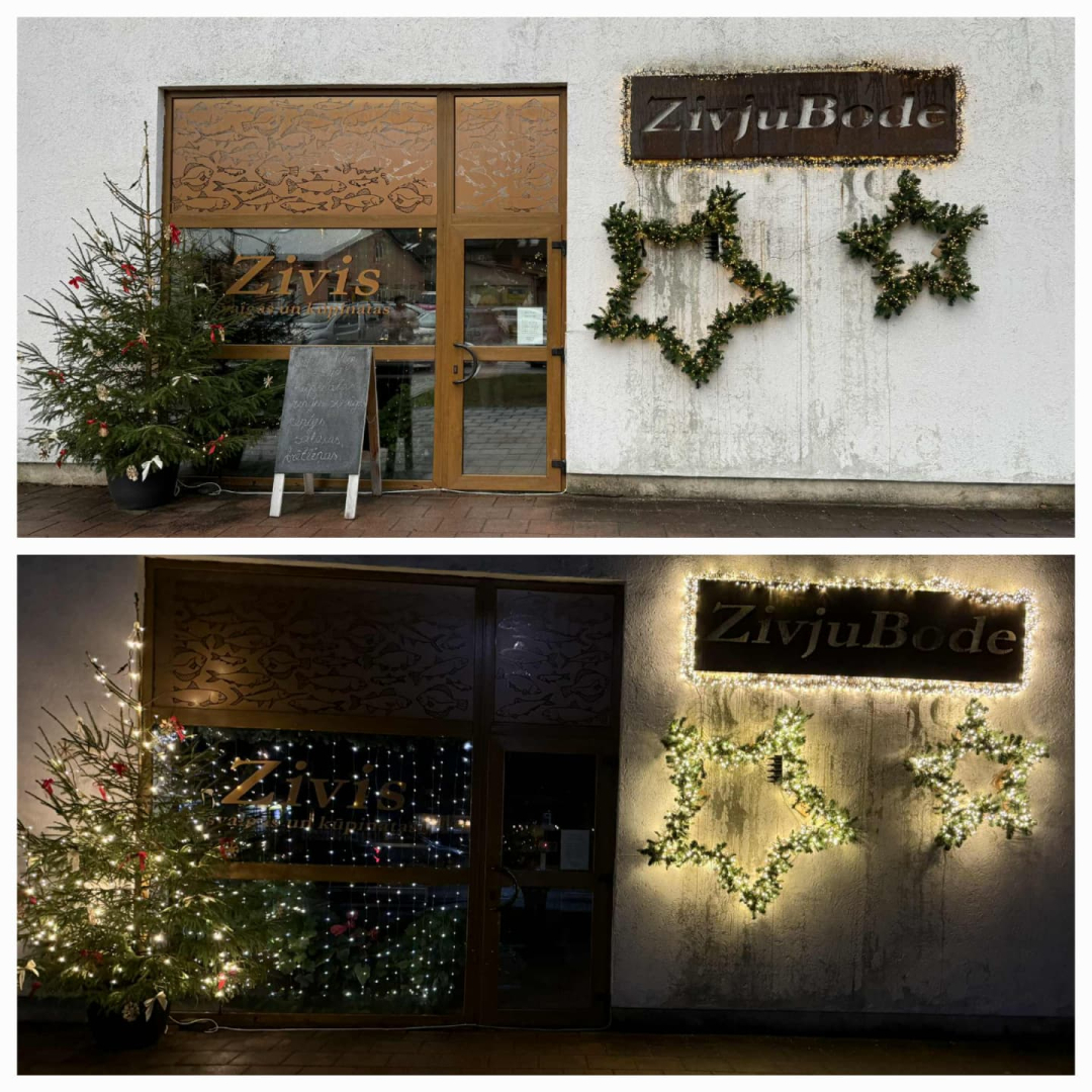 Konkurss „Ziemassvētku skatlogs Talsu novadā” 2025