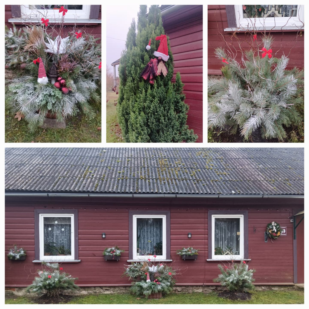 Konkurss „Ziemassvētku skatlogs Talsu novadā” 2025