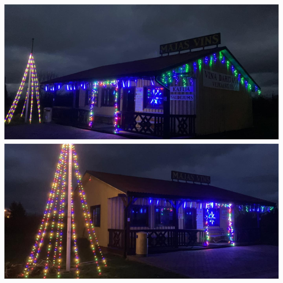 Konkurss „Ziemassvētku skatlogs Talsu novadā” 2025