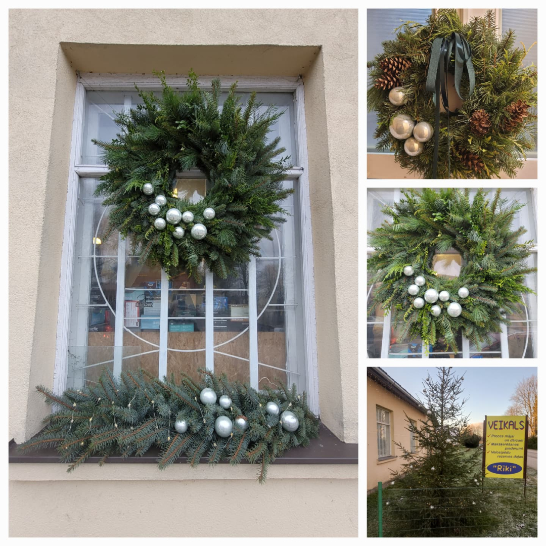 Konkurss „Ziemassvētku skatlogs Talsu novadā” 2025