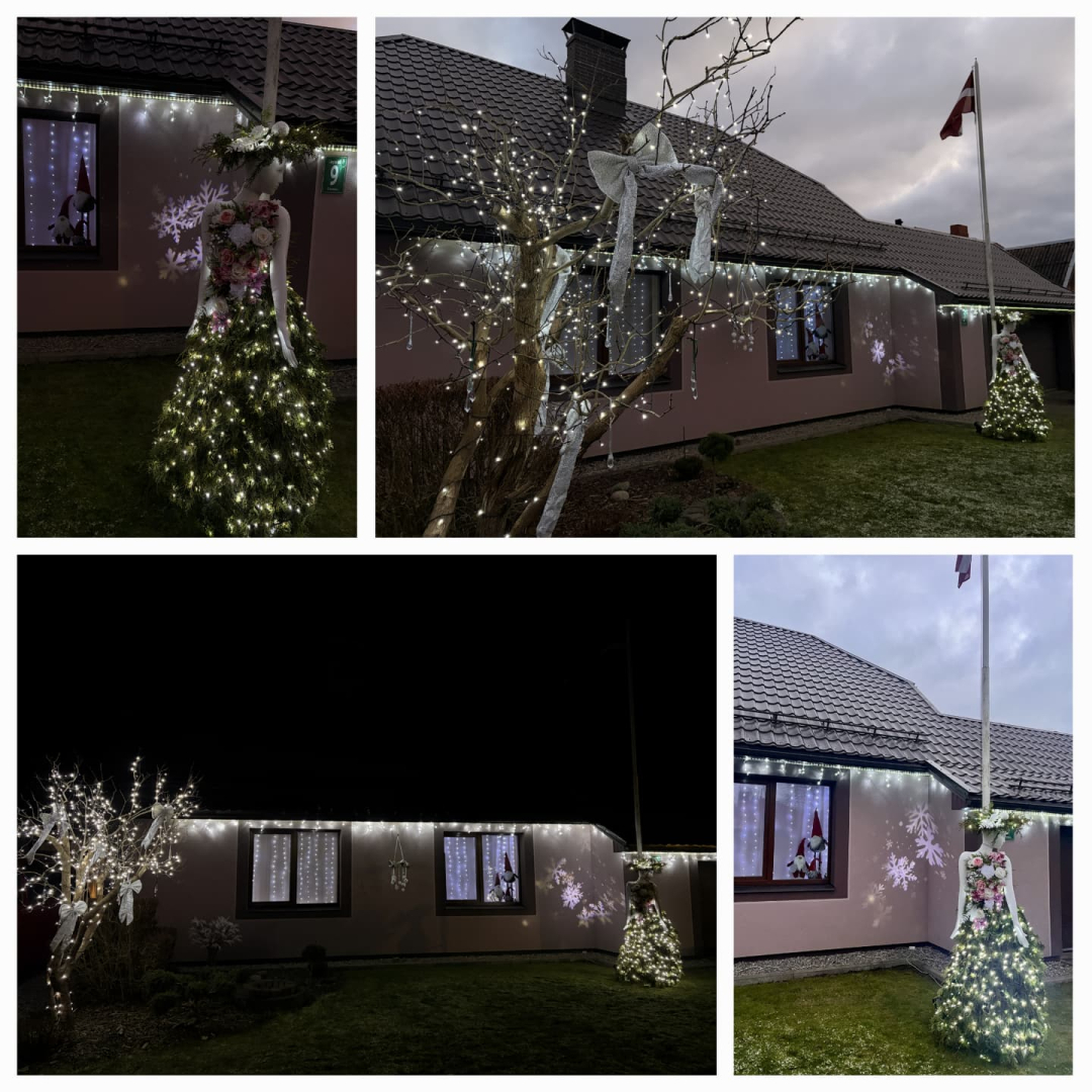 Konkurss „Ziemassvētku skatlogs Talsu novadā” 2025