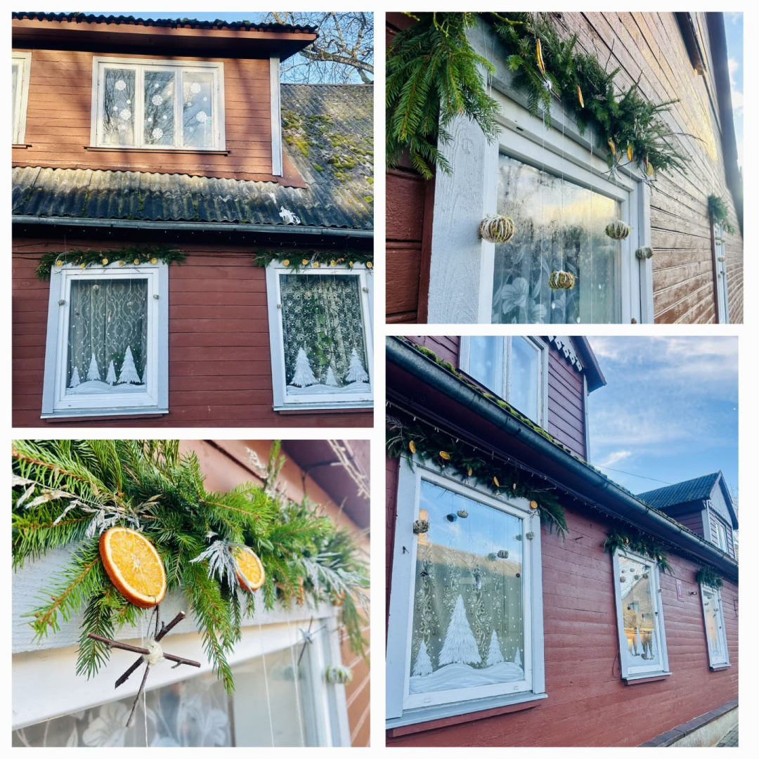 Konkurss „Ziemassvētku skatlogs Talsu novadā” 2025