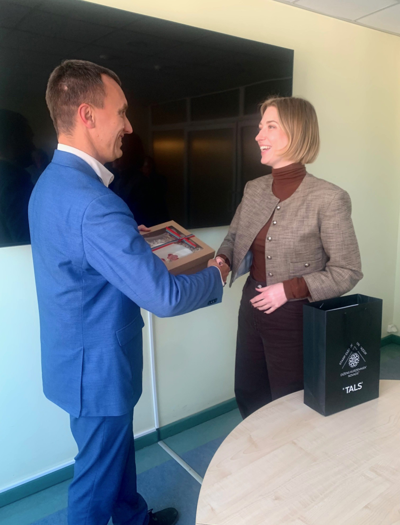 Kultūras ministres Agneses Lāces vizīte Talsu novadā