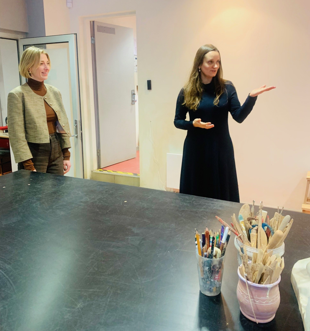 Kultūras ministres Agneses Lāces vizīte Talsu novadā