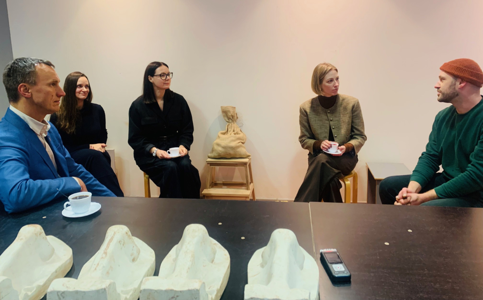 Kultūras ministres Agneses Lāces vizīte Talsu novadā