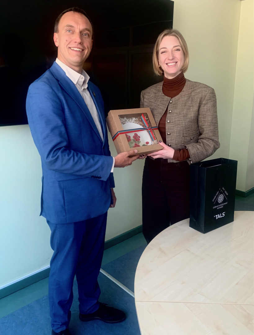 Kultūras ministres Agneses Lāces vizīte Talsu novadā