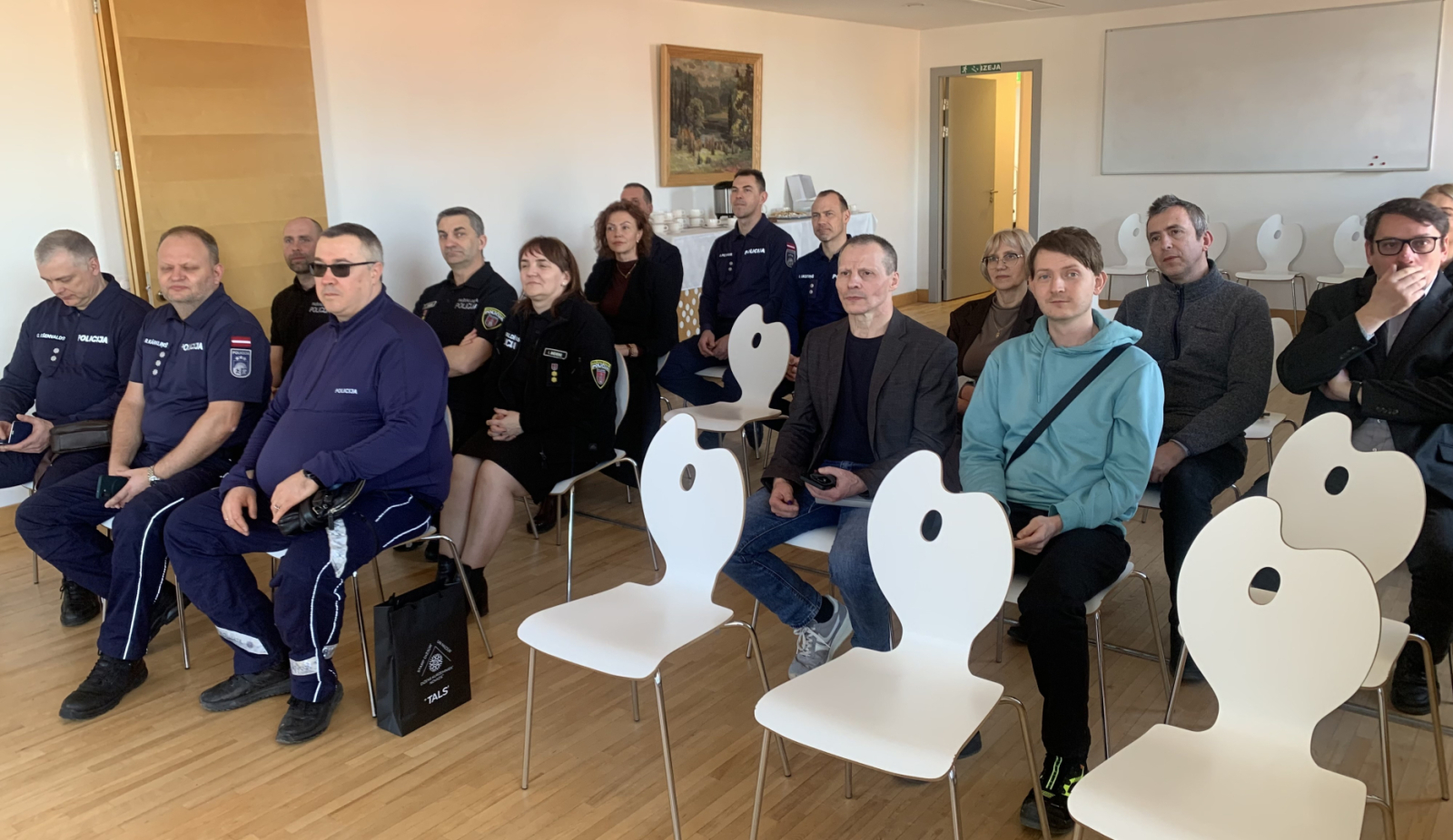 Kurzemes policistu pieredzes apmaiņa Talsos