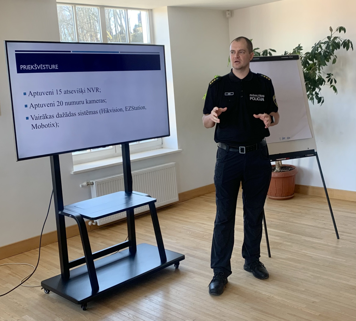 Kurzemes policistu pieredzes apmaiņa Talsos