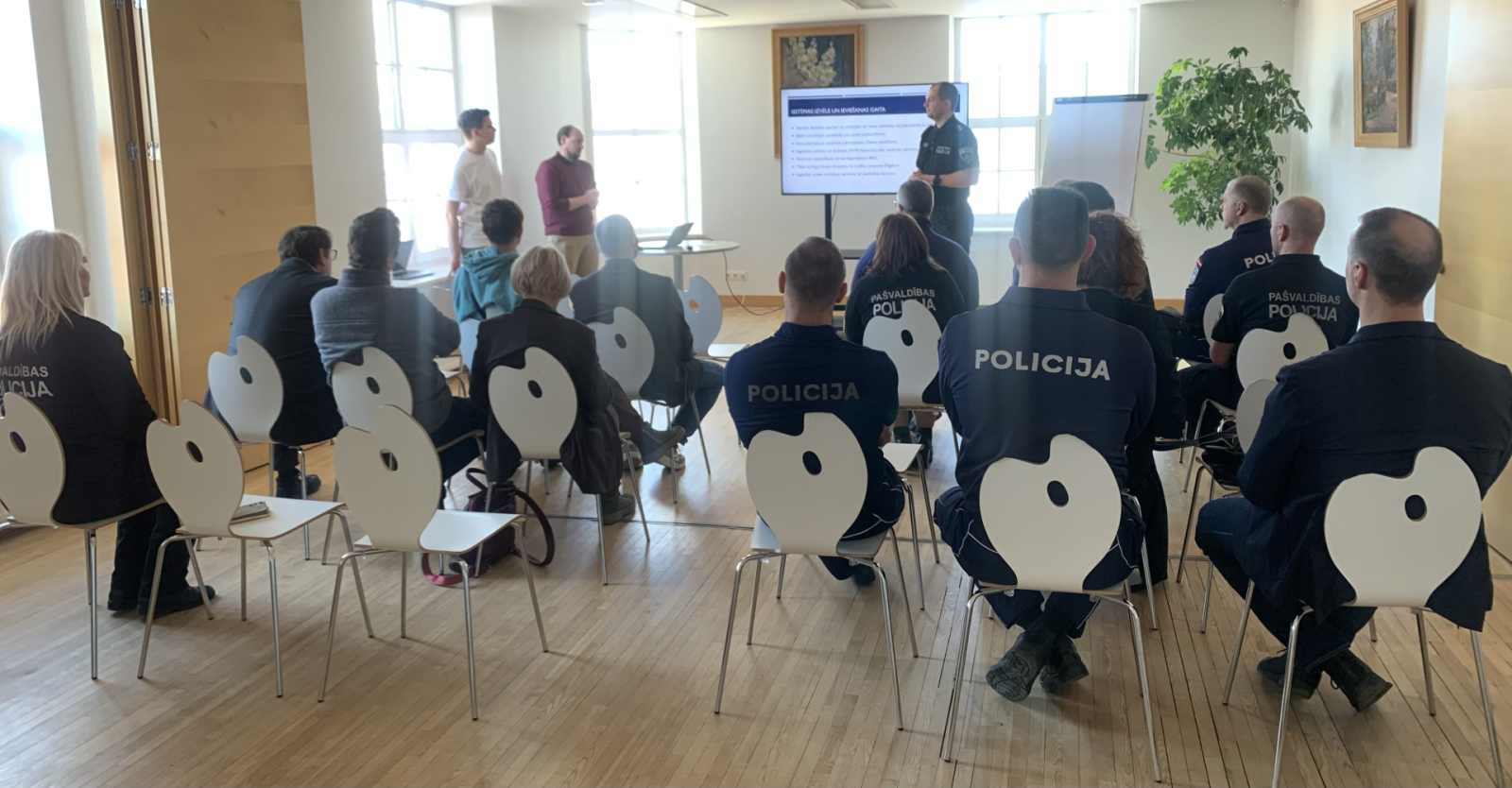 Kurzemes policistu pieredzes apmaiņa Talsos