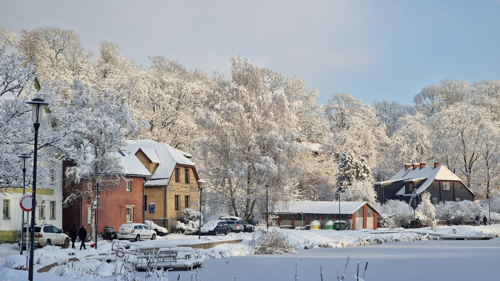 Megija Gailīte „Talsi ziemas skaistumā”