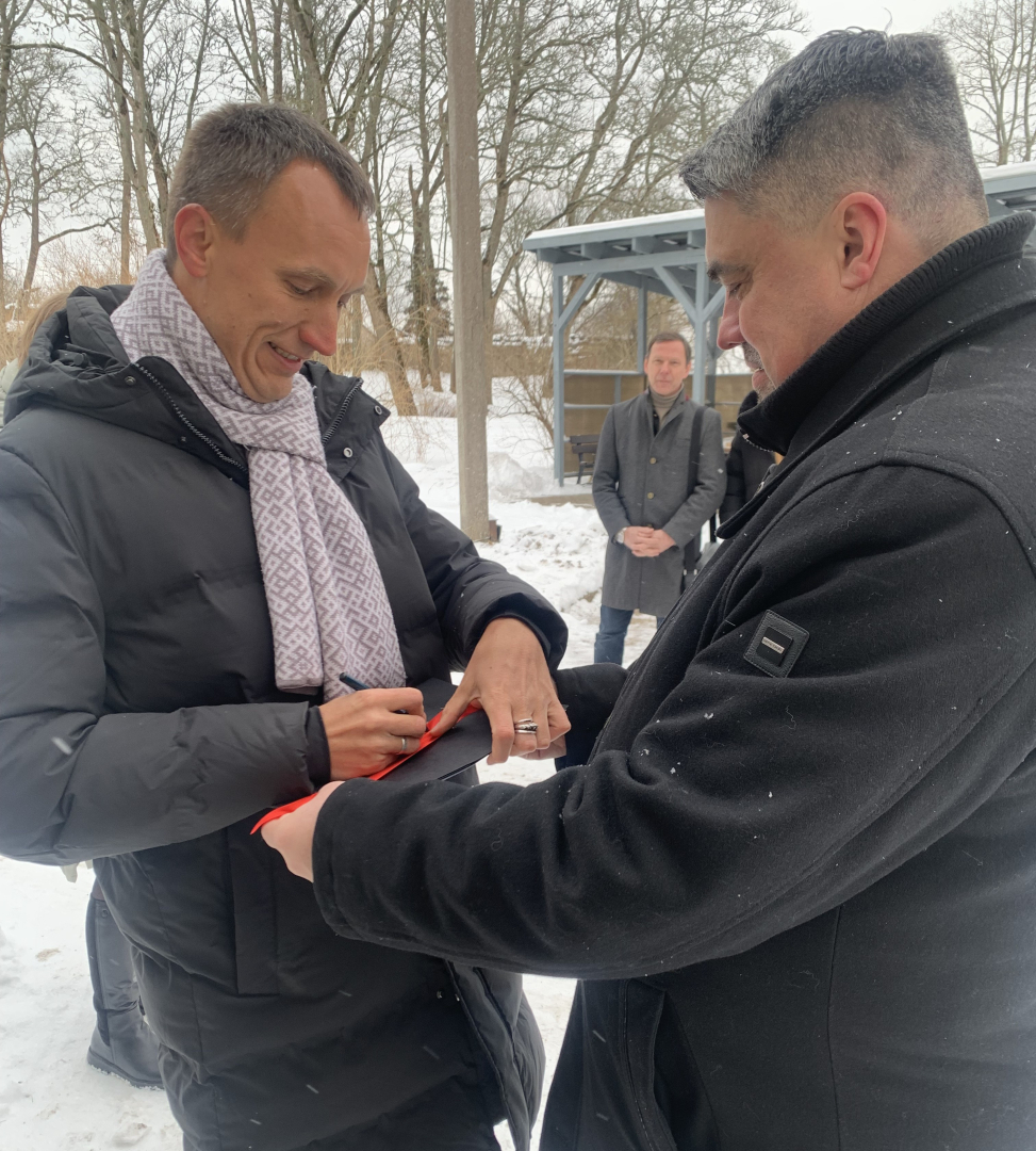 Pansionāta „Lauciene” atklašana pēc rekonstrukcijas