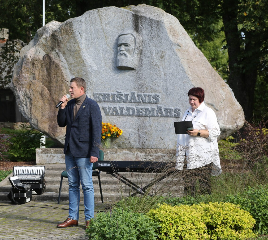 Vides objekta „Krišjāņa Valdemāra Elizeja” atklāšana Valdemārpilī