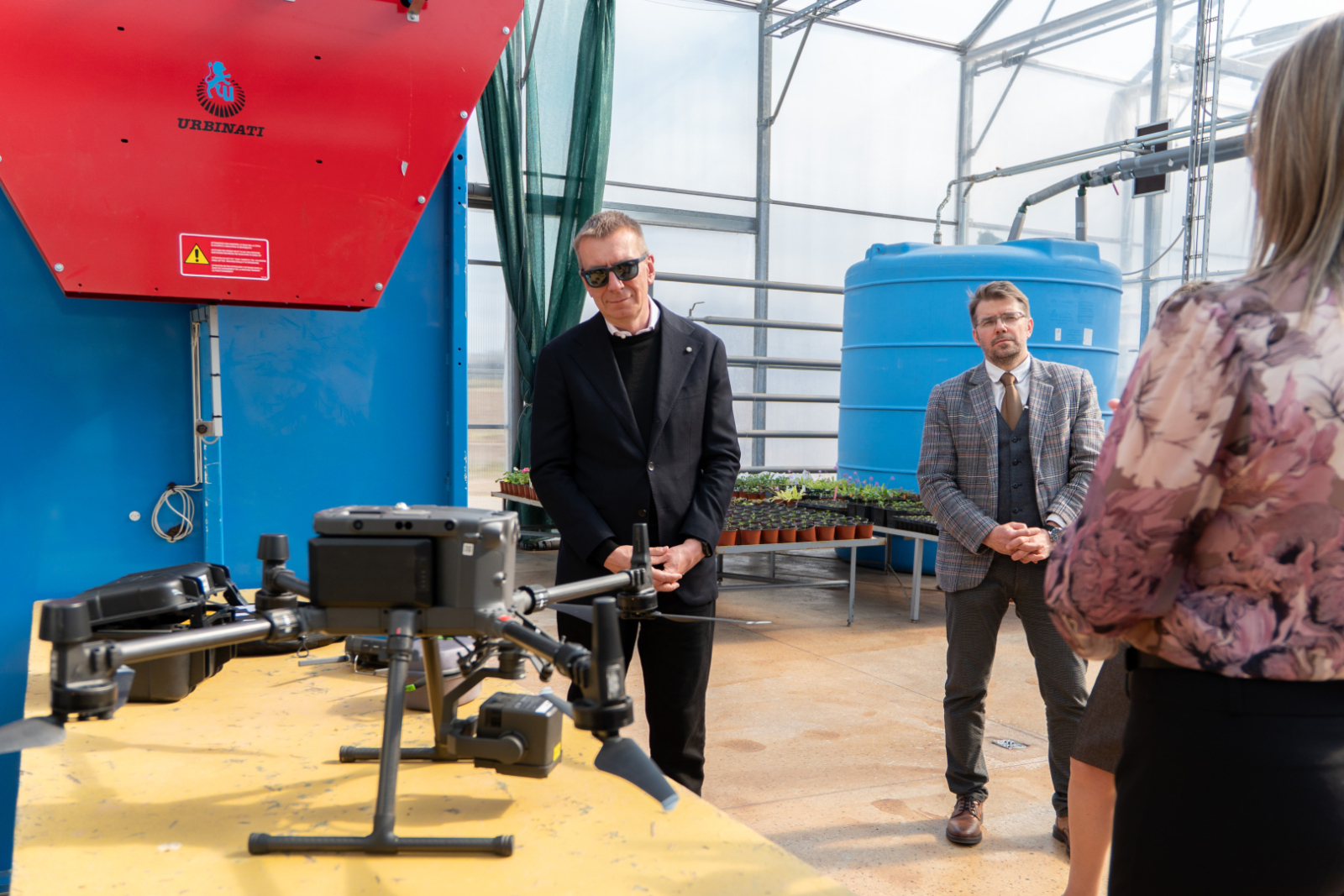 Prezidents Agroresursu un ekonomikas institūta Stendes pētniecības centrā_2