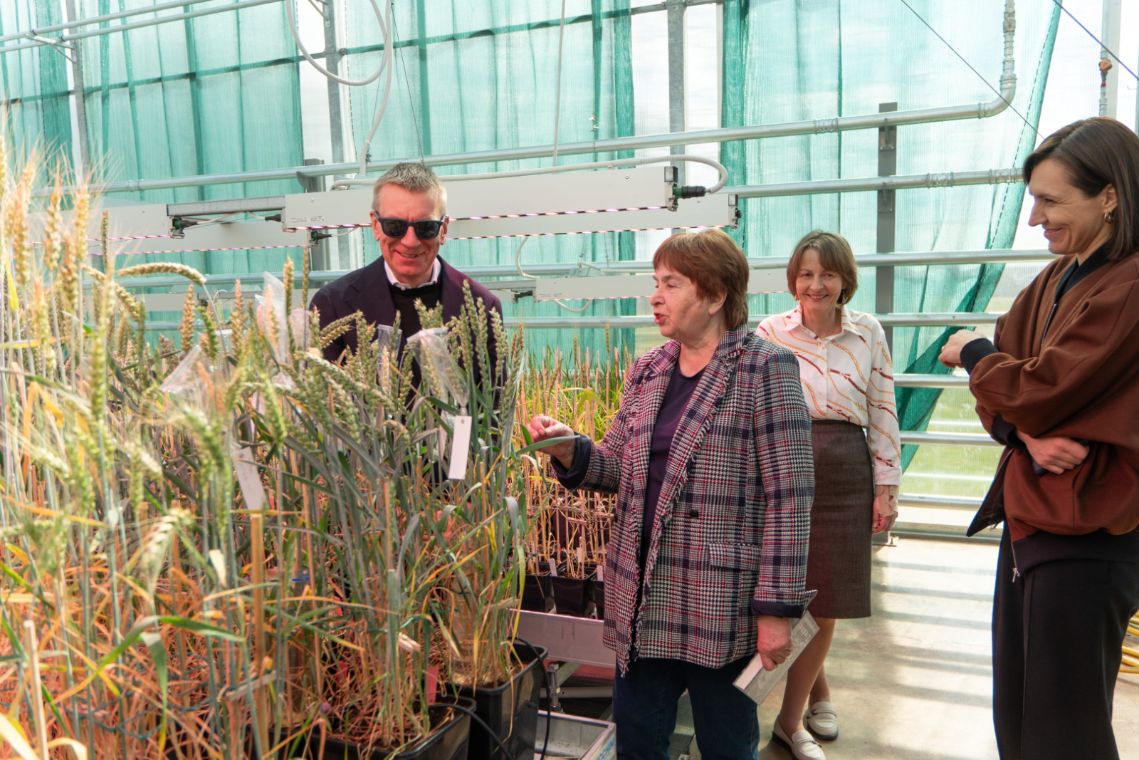 Prezidents Agroresursu un ekonomikas institūta Stendes pētniecības centrā