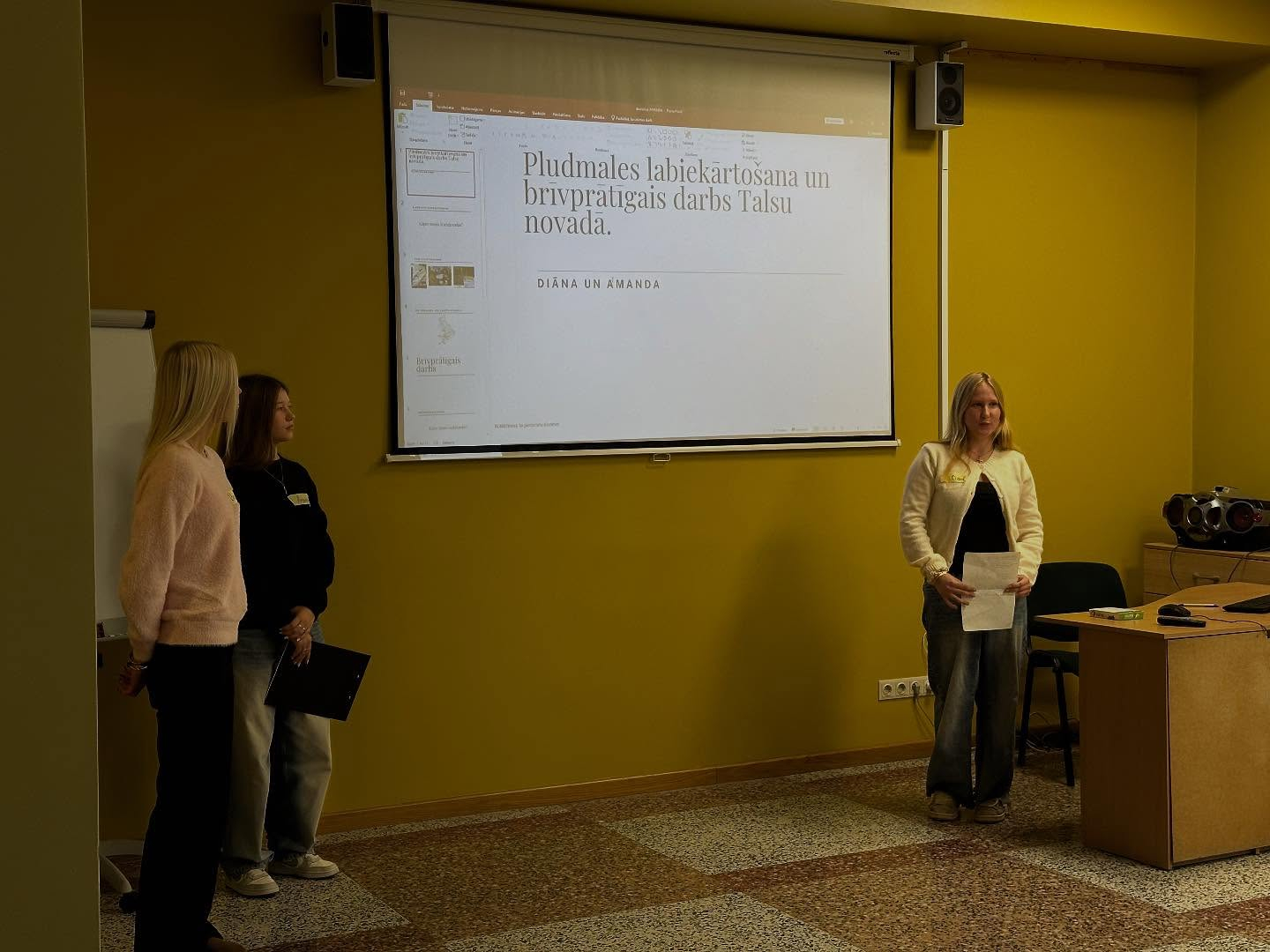 Talsu novada jaunieši noslēdz projektu „Domnīca”, prezentējot savas iniciatīvas novada attīstībai