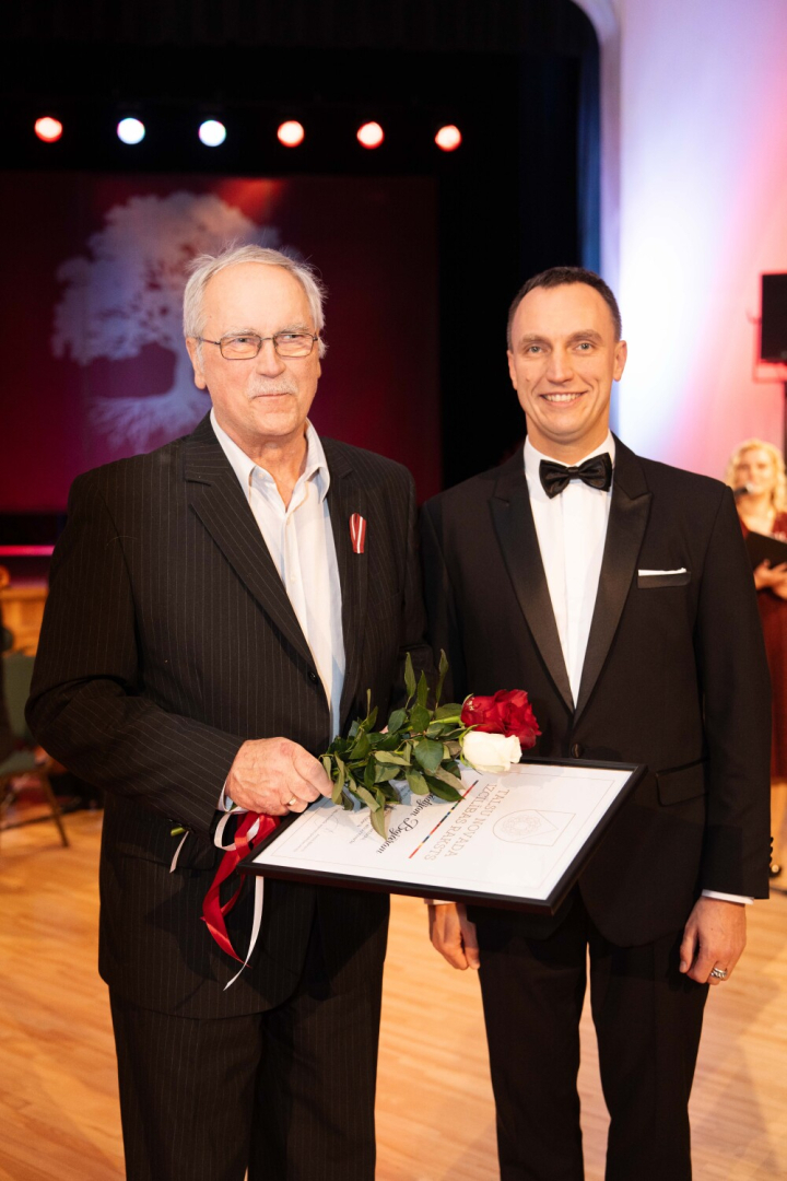 Talsu novada augstāko apbalvojumu pasniegšana 2025