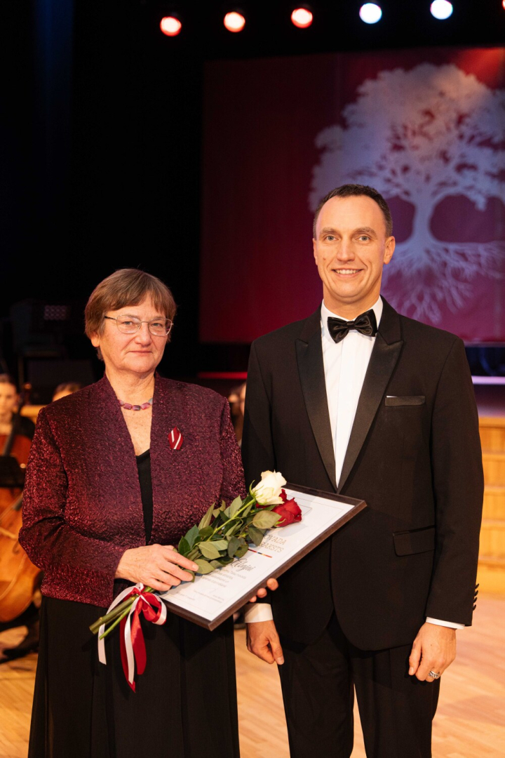 Talsu novada augstāko apbalvojumu pasniegšana 2025