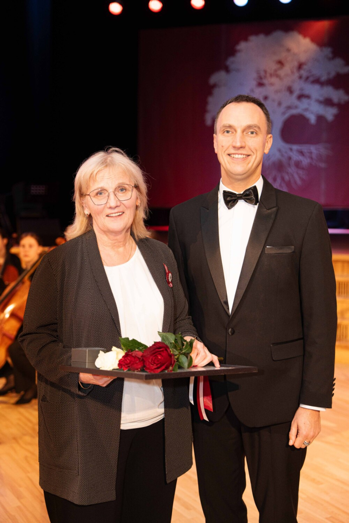 Talsu novada augstāko apbalvojumu pasniegšana 2025