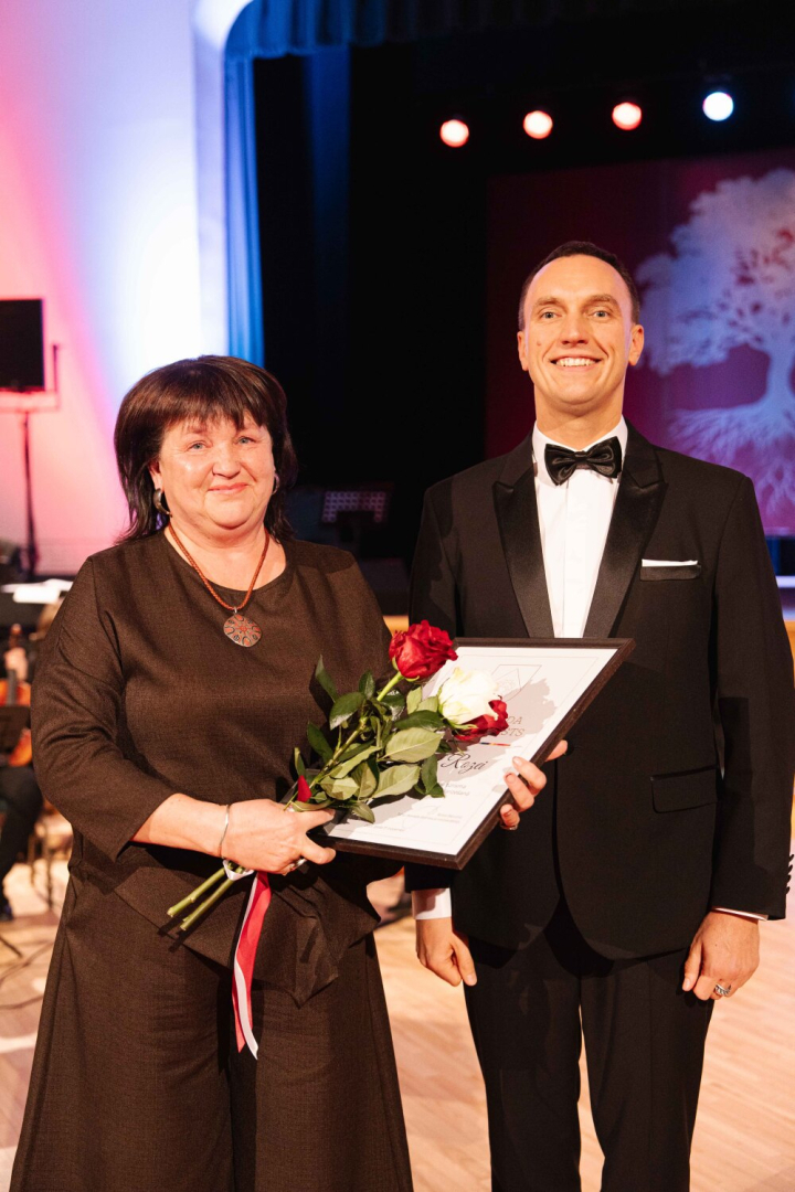 Talsu novada augstāko apbalvojumu pasniegšana 2025