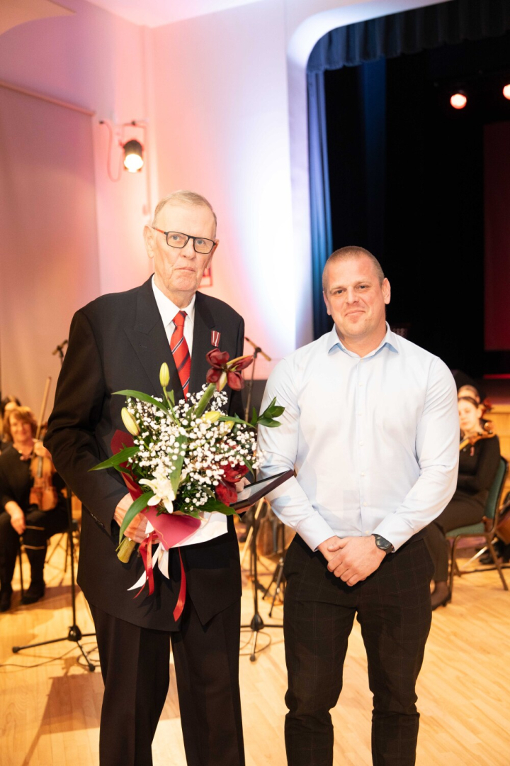 Talsu novada augstāko apbalvojumu pasniegšana 2025