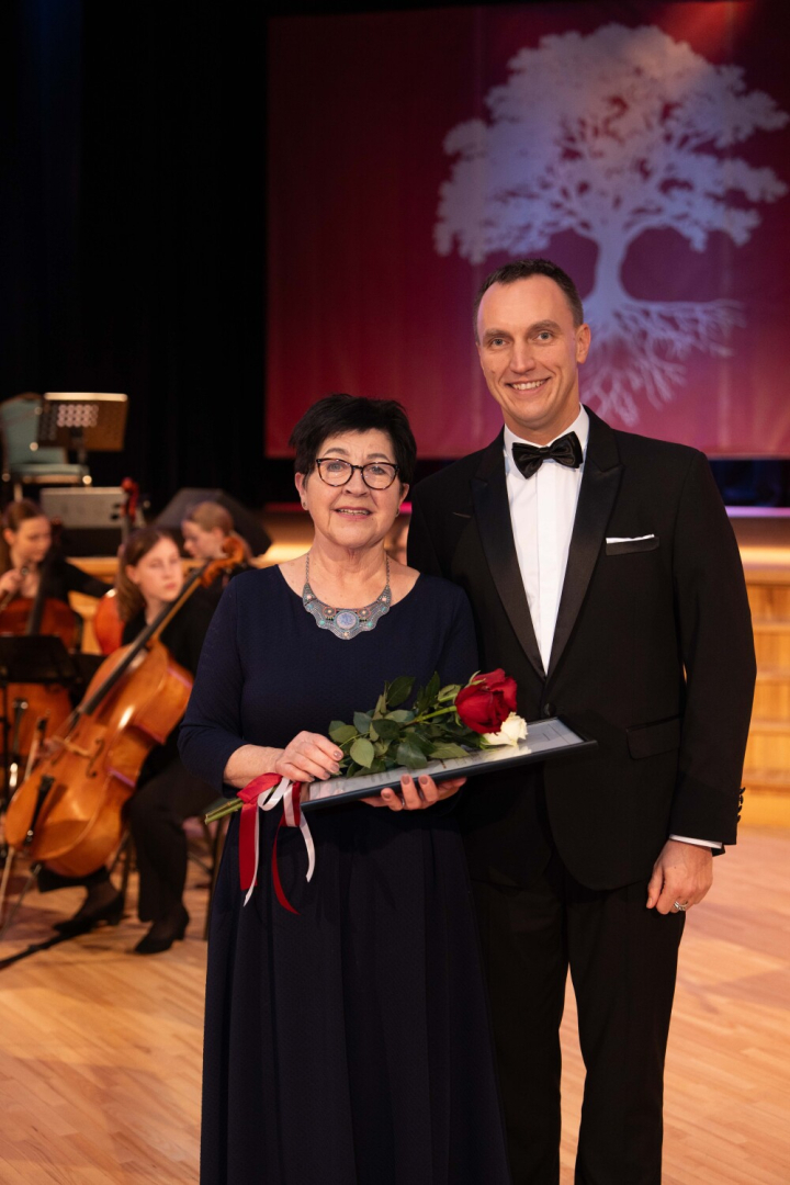 Talsu novada augstāko apbalvojumu pasniegšana 2025