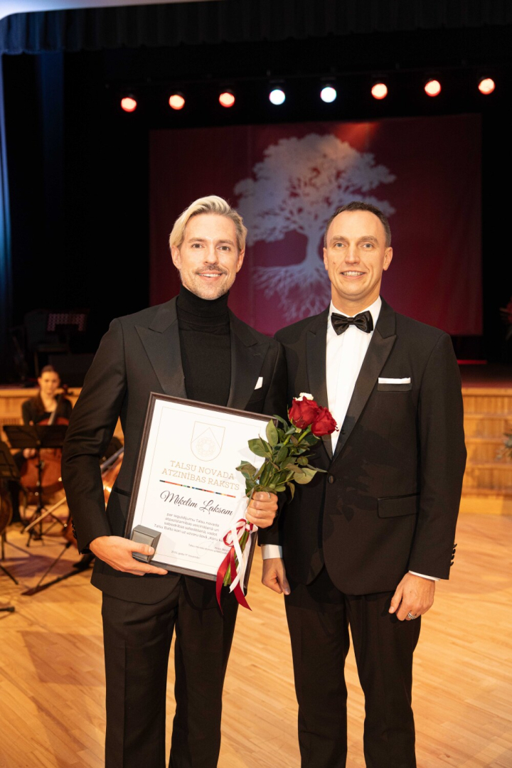 Talsu novada augstāko apbalvojumu pasniegšana 2025