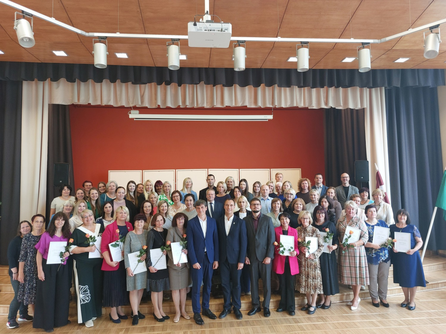 Talsu 2. vidusskola atzīmē 50 gadu jubileju