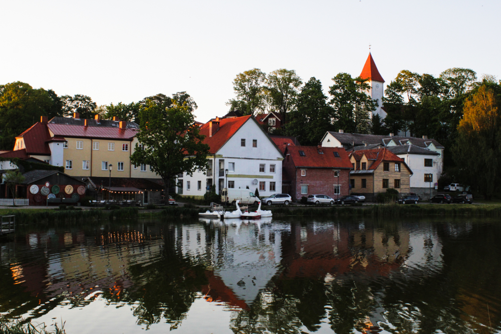 Zane Švalbe „Talsi. Vasaras vakars”
