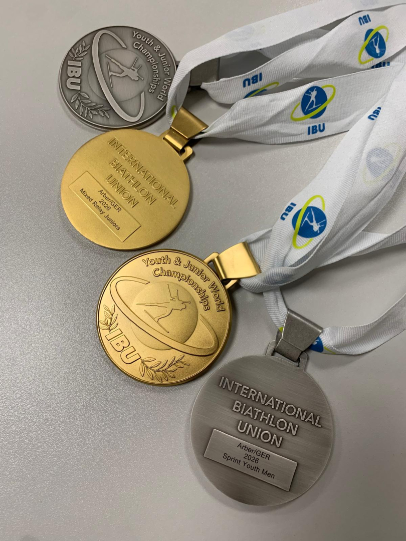 Pasaules junioru čempionāta biatlonā dalībnieku sagaidīšana