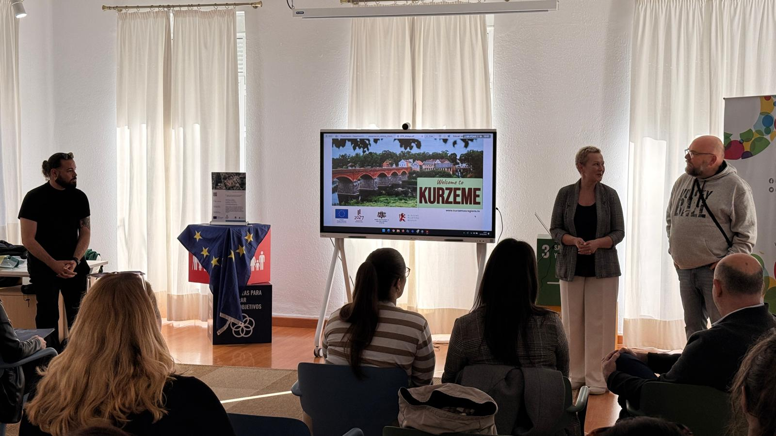 Talsu BJC speciālisti pieredzi darbā ar jaunatni iegūst Spānijā