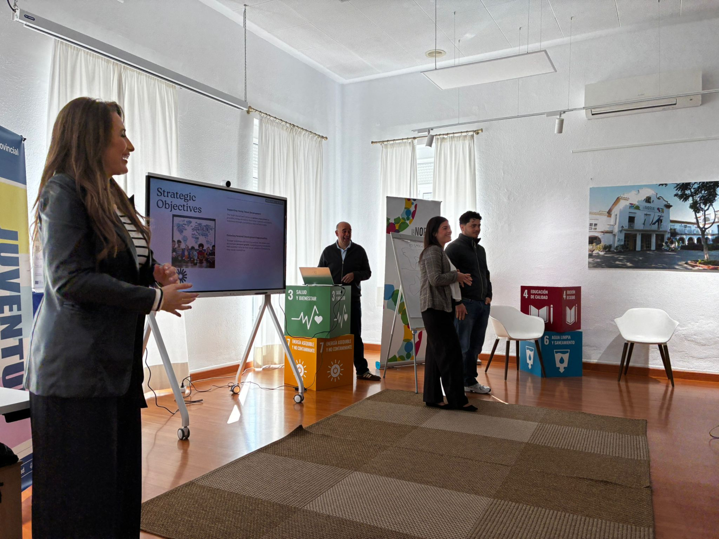 Talsu BJC speciālisti pieredzi darbā ar jaunatni iegūst Spānijā