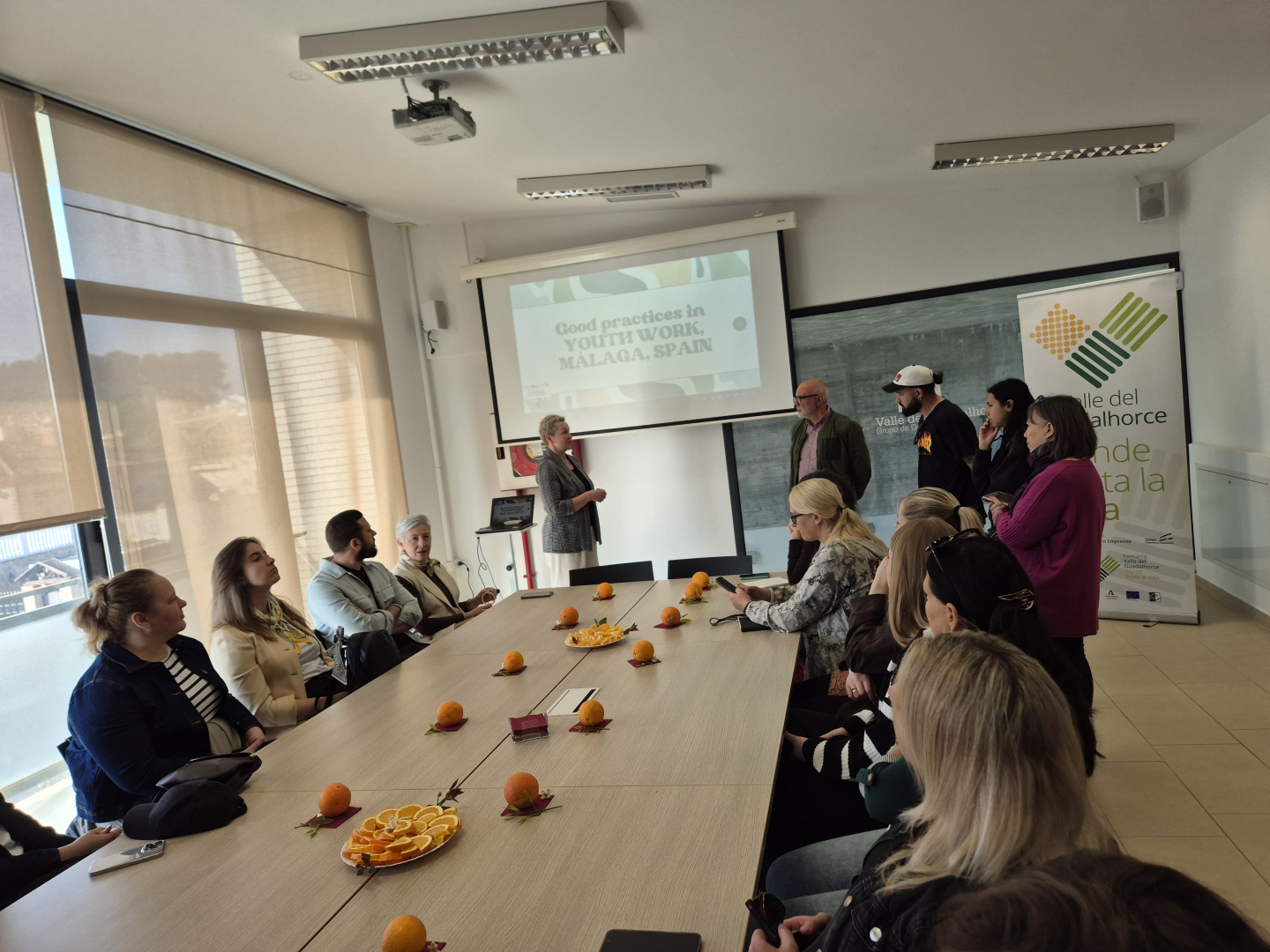 Talsu BJC speciālisti pieredzi darbā ar jaunatni iegūst Spānijā