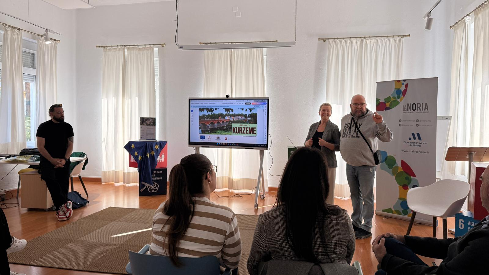 Talsu BJC speciālisti pieredzi darbā ar jaunatni iegūst Spānijā