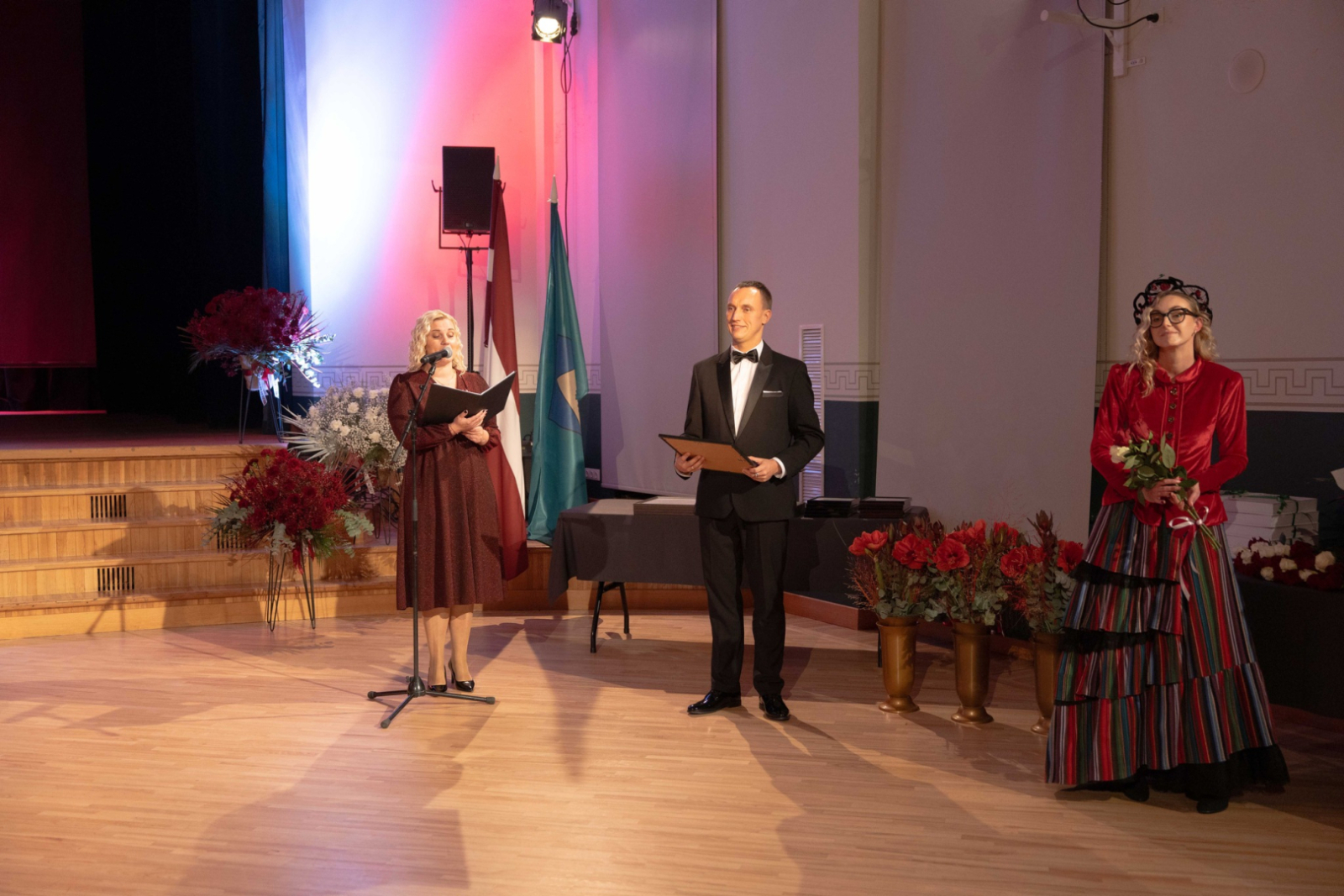 Talsu novada augstāko apbalvojumu pasniegšana 2025