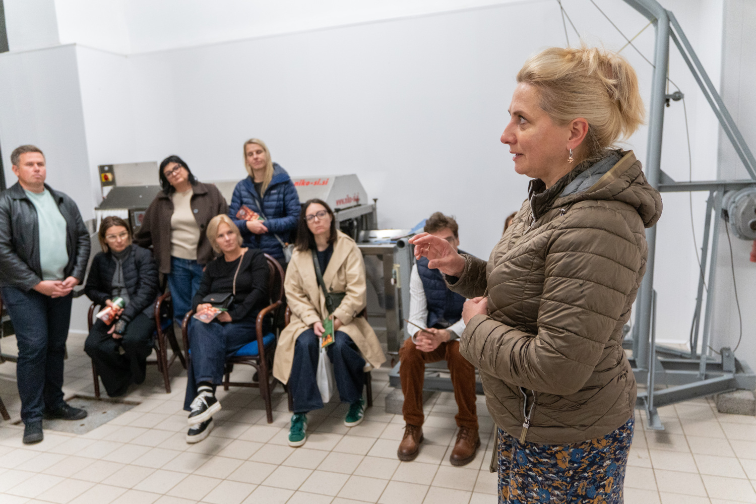 Sabiles uzņēmējus apmeklē tūrisma asociācijas biedru delegācija