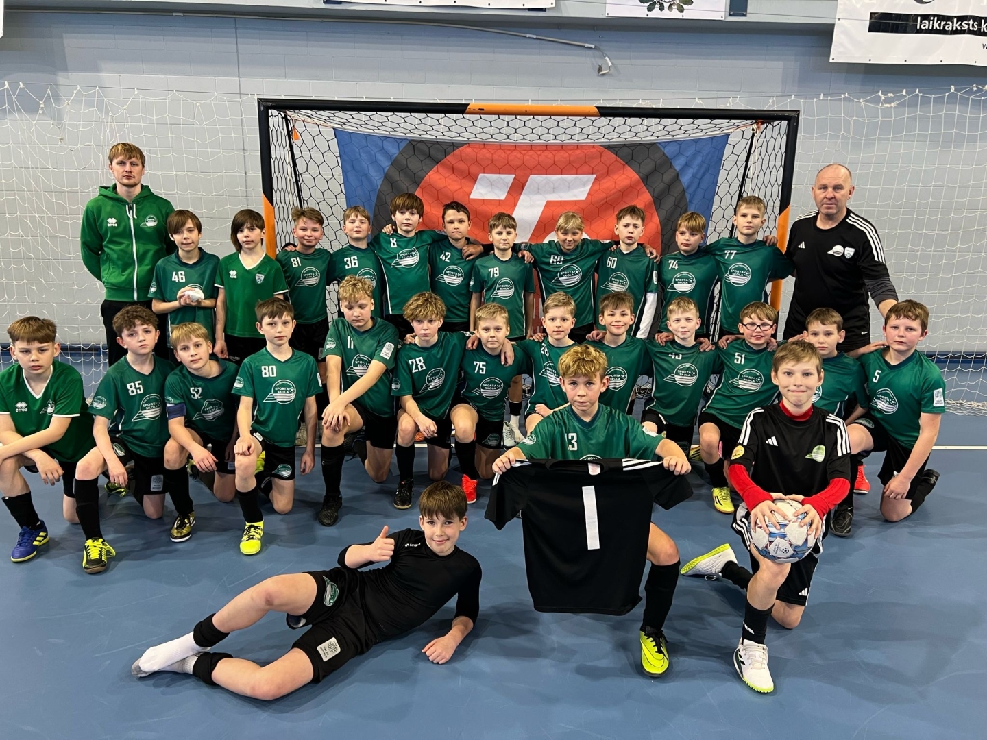 U11 florbolisti