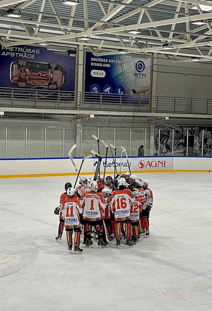 U14 hokeja spēle