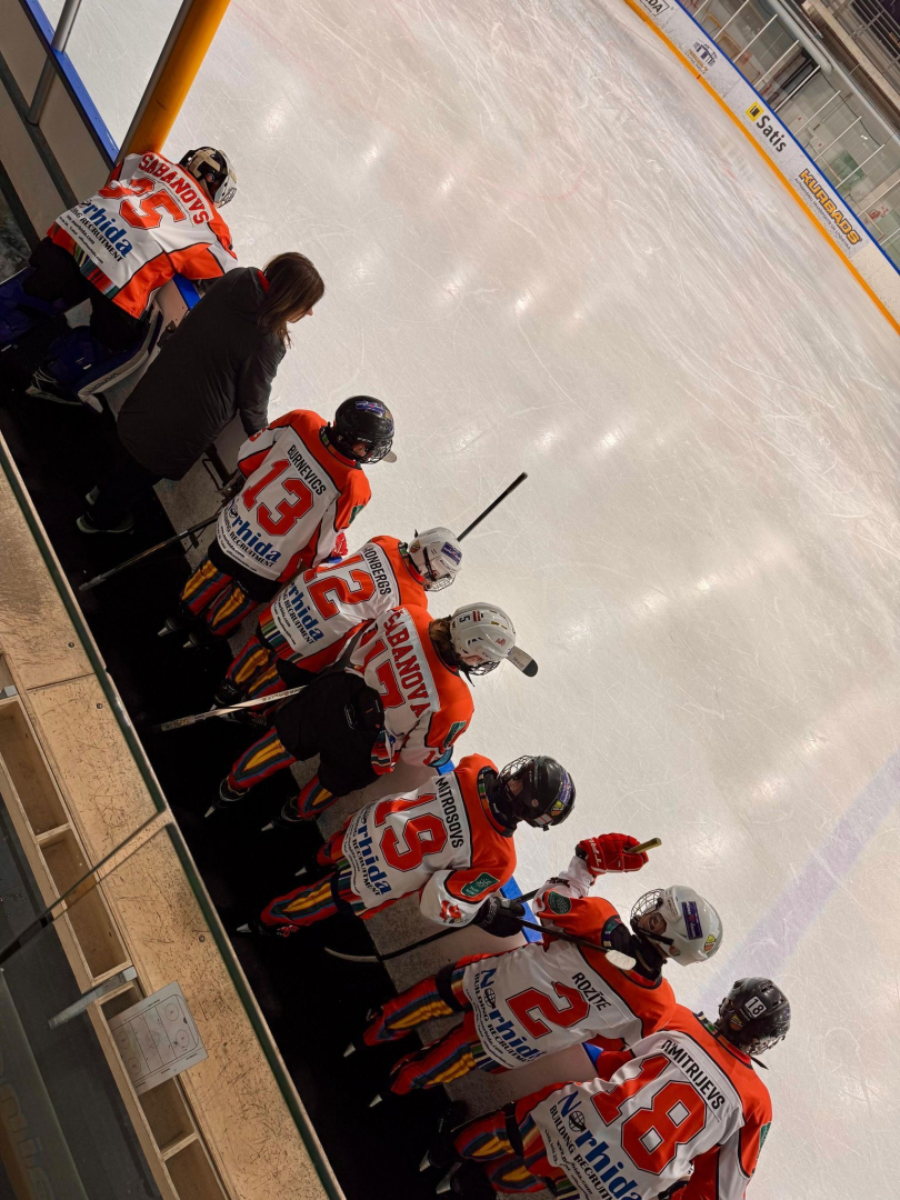 U14 hokeja spēle
