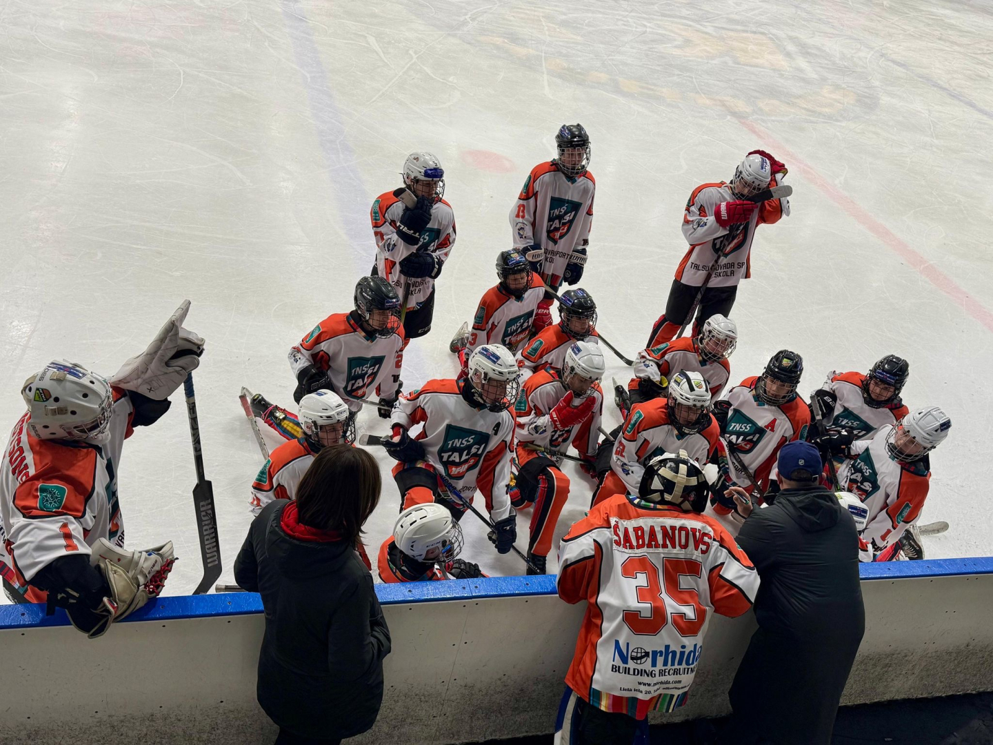 U14 hokeja spēle