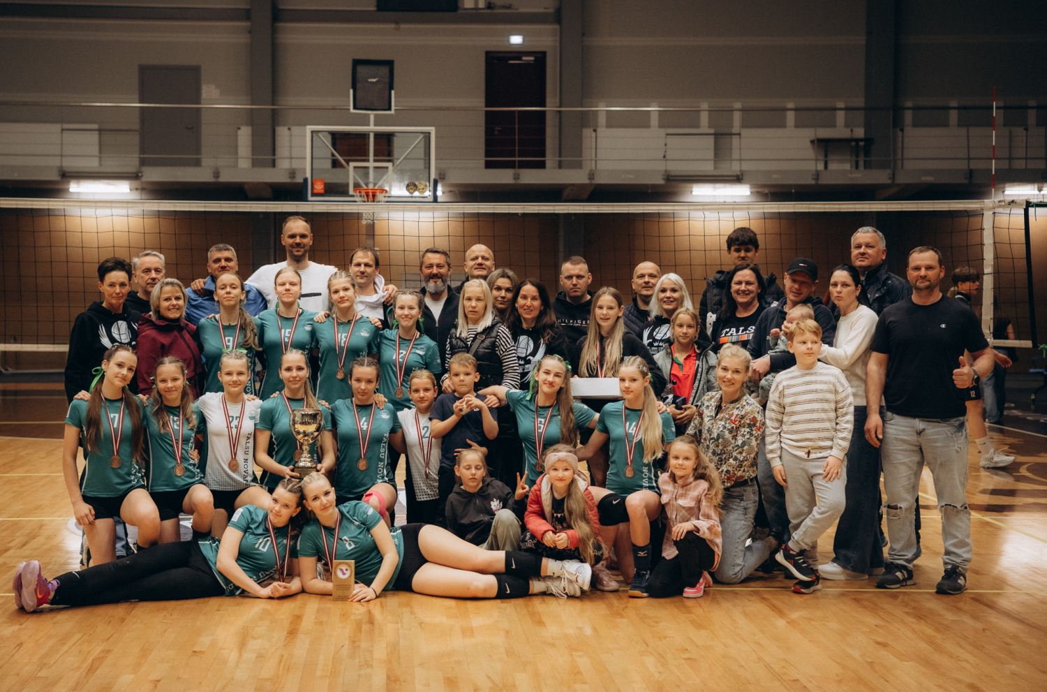 U14 volejbolistēm trešā vieta Jaunatnes čempionātā