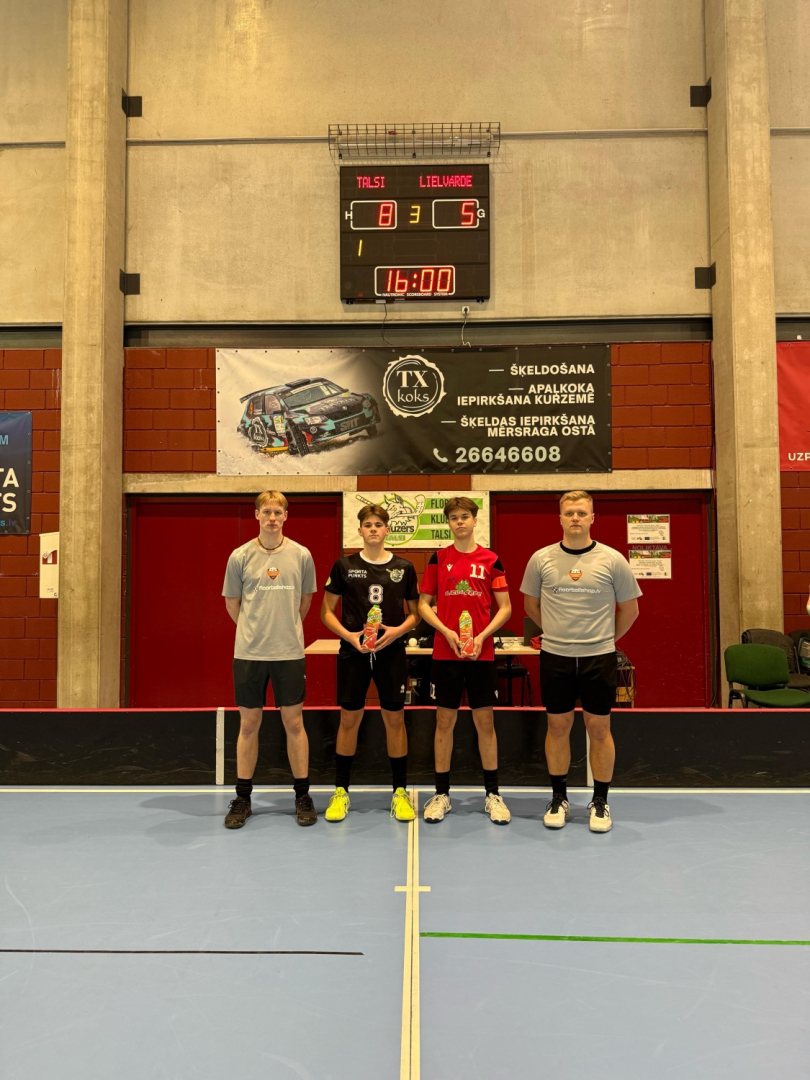 U16 florbola spēle pret Lielvārdi