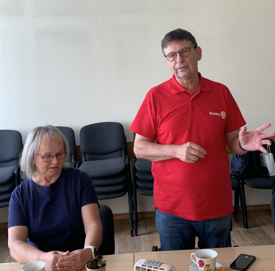 Vācijas Rotary klubs atved humāno palīdzību ukraiņiem
