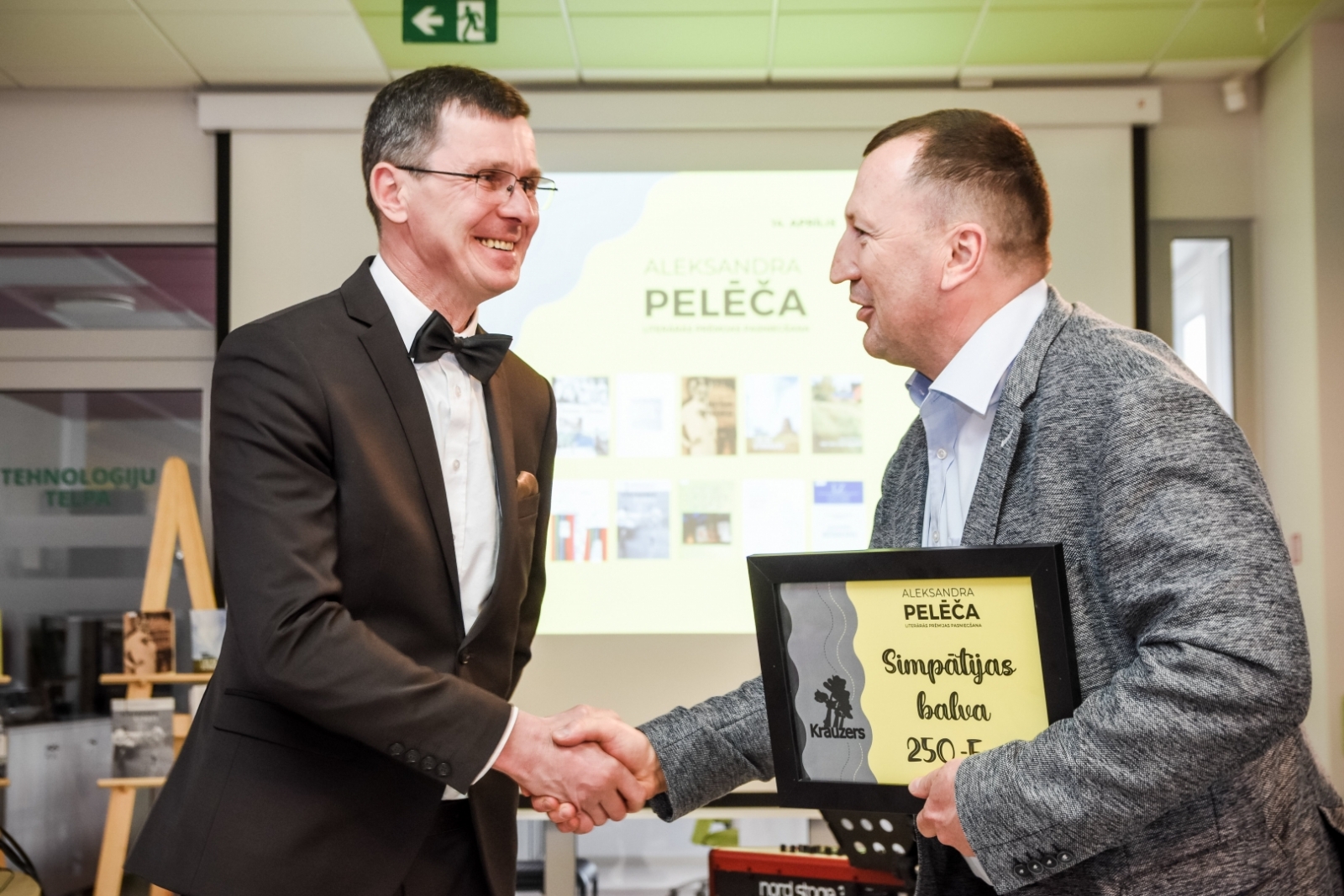 A. Pelēča prēmijas pasniegšana 2023