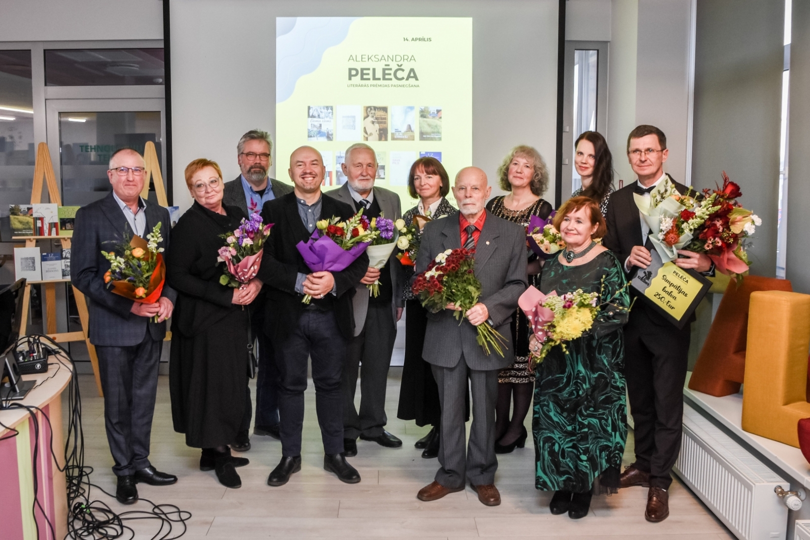A. Pelēča prēmijas pasniegšana 2023
