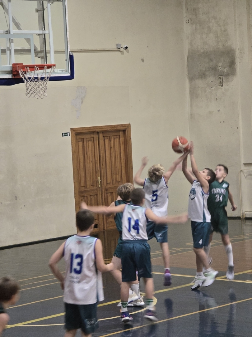 Basketbola spēles U12, U13
