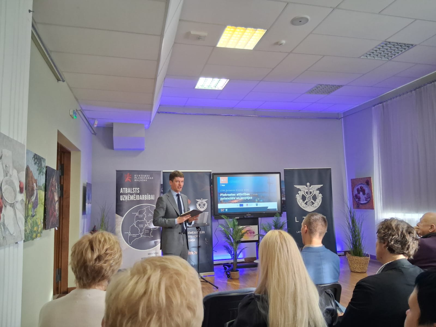 Kurzemes Biznesa kluba pasākums „Piekrastes attīstības potenciāls un iespējas”