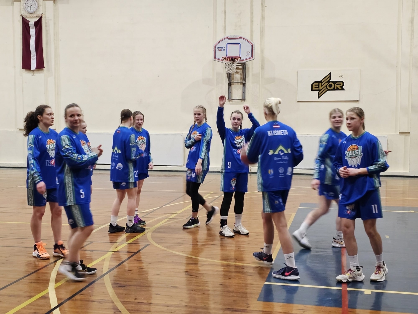 BK Talsi/Roja basketbola spēle pret Dobeli