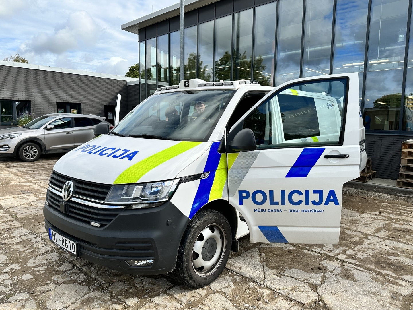 Drošības diena Talsu tirgū