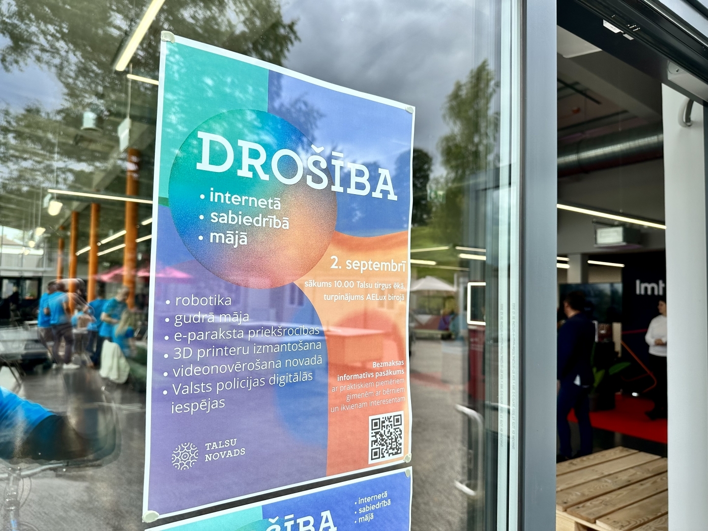 Drošības diena Talsu tirgū